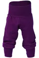 Produktbild: Engel Naturtextilien 703501-23 Bio Ã–ko Baby Hose breiter Bund Wolle Seide, Orchidee, Gr. 50/56