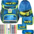 Produktbild: Spirit Schulranzen Set Vision Speed Racer Rennauto Rennwagen gefüllt Spirit Shop