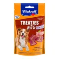 Produktbild: Vitakraft Hundesnack Treaties Bits Leberwurst - 120 g Leckerli Snack Hunde Hund