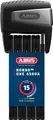 Produktbild: Abus Bordo Klappschloss 61495 - 6500A/110 BLACK SH BORDO SMART X