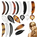 Produktbild: Bananenspange Haare,20 Stücke Bananen Haarspangen Klassisch Drahtreifen Kämme...