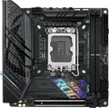 Produktbild: ASUS ROG STRIX B760-I GAMING WIFI Motherboard Mini-ITX LGA1700-Sockel B760 Chipsatz USB 3.2 Gen 1 USB-C Gen2 2x2 1 2.5 Gigabit LAN Bluetooth Wi-Fi Onboard-Grafik CPU erforderlich HD Audio 8-Kanal (90MB1D90-M1EAY0)