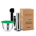 Produktbild: Kaffeefilterkapseln für Dolce Gusto, nachfüllbar, wiederverwendbar, Edelstahl, Kaffee-Tamper, Löffel, Bürste