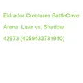 Produktbild: Eldrador Creatures BattleCave Arena: Lava vs. Shadow 42673 (4059433731940)
