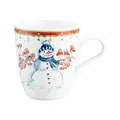 Produktbild: Seltmann Weiden Becher mit Henkel Kaffeebecher Teetasse Tasse Schneemann 400 ml