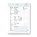Produktbild: #detailverliebt Reise-Packliste Block Ich packe meinen Koffer und nehme mit I dv_327 I DIN A4 I 50 Blatt I Reise-Checkliste Notizzettel zum Abhaken Abreißen
