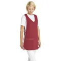 Produktbild: Überwurfschürze Damen bordeaux, Gr. II