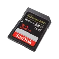 Produktbild: Extreme PRO 32GB SDHC Memory Card SDHC / read 100MB/s / write 90MB/s / 2 years RescuePRO Deluxe / Calss 10 V30 / UHS-I / U3 (SDSDXXO-032G-GN4IN)