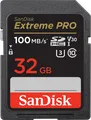 Produktbild: SanDisk 32 GB SDHC ExtremePro 100MB/s UHS-I, Class 10, V30 