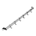 Produktbild: Metaltex 259499 Hängeleiste mit 6 Haken aus Edelstahl, 38 cm