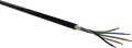 Produktbild: PVC Erdkabel NYY-J 0,6/1 kV mit CU-Leiter NYY-J 5x 2,5RE Eca Ri.50, schwarz, Rin