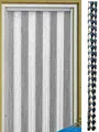 Produktbild: Türvorhang Korda 60 × 190 cm weiß/silber