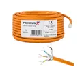 Produktbild: PremiumX 25m CAT 7 Netzwerkkabel Simplex LAN Kabel Ethernet Datenkabel Netzwerkkabel