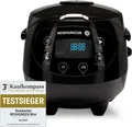 Produktbild: REISHUNGER Digitaler Reiskocher klein, schwarz | 0,6 L bis 3 Personen Schwarz 