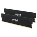 Produktbild: Crucial Pro DDR5 RAM 32GB Kit (2x16GB) 6000MHz CL36, Overclocking Gaming, Intel XMP 3.0 / AMD Expo, PC Computer Arbeitsspeicher, Schwarz - CP2K16G60C36U5B