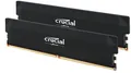 Produktbild: Crucial Pro OC Schwarz 32GB Kit (2x16GB) DDR5-6000 CP2K16G60C36U5B Speicher