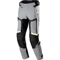 Produktbild: Alpinestars Bogotá Pro 4S, Textilhose Drystar - Hellgrau/Schwarz/Neon-Gelb - L