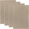 Produktbild: Erwin Müller Reinigungstuch, Putztuch, Multifunktionstuch 4er-Pack beige Größe 50x70 cm - saugstark, zum Putzen oder Staubwischen, robust und langlebig, mit Frottierseite