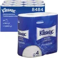 Produktbild: Hakle Toilettenpapier Kleenex Premium 8484, 4-lagig, Tissue, 160 Blatt, 24 Rollen