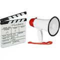 Produktbild: 2 tlg. Film-Set, Megafon Stadion, Filmklappe weiß, Flüstertüte 10 Watt, Regieklappe Holz, Megaphon Ole Sound, Clapboard