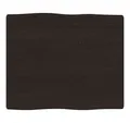 Produktbild: vidaXL Tischplatte Tischplatte 60x50x(2-4) cm Massivholz Behandelt Baumkante (1 St)