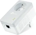 Produktbild: TP-Link Powerline 600 Mbps Integrated Socket Ethernet Ports Powerline Socket