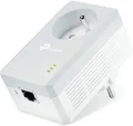 Produktbild: TP-Link Powerline 600 Mbps with Integrated Socket and Ethernet Ports, Powerline
