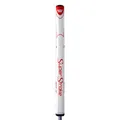 Produktbild: SuperStroke Zenergy Tour 3.0 43,2 cm Golf-Puttergriff ohne Kegel, verbesserte SPYNE-Technologie, neue Multi-Zonen-Texturierung und Tech-Port, Weiß/Rot