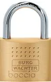 Produktbild: Burg Wächter 33711 Vorhängeschloss 40.00mm verschieden schließend Messing Schlüsselschloss