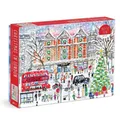 Produktbild: Michael Storrings Christmas in London 1000 Piece Puzzle by Galison [Jigsaw]