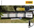 Produktbild: Reimo Hooge Air 160 Windschutz-Erweiterung, 160x140cm, granit/schwarz