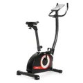 Produktbild: SportPlus Heimtrainer Fahrrad Compact - Fitness Bike mit 24 Widerstandsstufen - Ergometer Heimtrainer integrierte Herzfrequenz-Messer & App kompatibel - Designed in Germany - bis 120kg