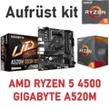 Produktbild: PC Bundle Kit Gaming Set AMD Ryzen 5 4500 (6 Kerne) + GIGABYTE Mainboard
