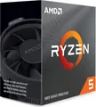 Produktbild: AMD Ryzen 5 4500 Desktop-Prozessor CPU (4,1 GHz, 6 Kerne, Sockel AM4) mit Kühler