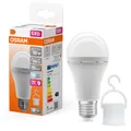 Produktbild: Osram LED A60 Birne 8W=60W E27 matt 806lm neutral 4000K Akku Notlicht Camping