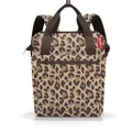 Produktbild: Reisenthel Rucksack Allrounder R, leo macchiato, Laptopfach, Polyester, 12 Liter, 39cm