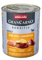 Produktbild: Animonda GranCarno Adult Sensitiv Reine Pute & Kartoffeln 800gx6