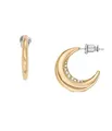 Produktbild: Skagen Women's Stainless Steel Push Back Earrings Gebürstetes Gold,Length: 20MM, Width: 3.1MM