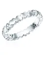 Produktbild: Rafaela Donata Damen-Ring in Herz-Form 925/- Sterling Silber Zirkonia weiß - Feundschaftsringe Herzring Silberring Motivring Herzen mit Stein