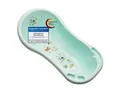 Produktbild: KiNDERWELT Babybadewanne Premium Funny Farm aquamarin XXL + Ablaufstöpsel, mit Ablaufstöpsel