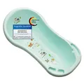 Produktbild: Babywanne Funny Farm aqua 100 cm mit Ablaufstöpsel