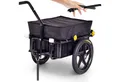 Produktbild: SAMAX Fahrradlastenanhänger Lastenanhänger / Fahrradanhänger 60 Kg / 70 L mit Kupplung in Schwarz
