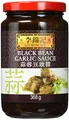 Produktbild: Lee Kum Kee Schwarze Bohnen-Knoblauch-Sauce – Würzsauce aus schwarzer Bohnenpaste und Knoblauch – 1 x 368 g