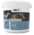 Produktbild: Happy Horse Bodyformer für Pferde – 1,5 kg Ergänzungsfuttermittel zur Unterstützung von Muskelstoffwechsel, Gelenken & Hufhorn – Dopingfrei, mit Biotin, Lysin, Glucosamin, Vitamin E
