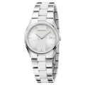 Produktbild: Calvin Klein Damen Armbanduhr Edelstahl Silber/Weiß 34mm