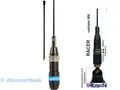 Produktbild: CBFUNK ANTENNE ALBRECHT RACER 60 WHIP M5 & M6 Gewinde f. LKW MAN VOLVO 60cm lang