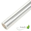 Produktbild: 100m x70cm Klarsichtfolie transparent unbedruckt klar Blumenfolie Geschenk Folie