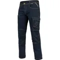 Produktbild: WÜRTH MODYF Arbeitsjeans Multipocket Stretch X - professionelle Arbeitshose für Herren - Arbeitsjeans mit Reißverschluss - in der Größe 52 in Blau