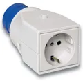 Produktbild: Schneider Electric SE PKZA203 Adapter Cee-Schuko Ip20 16A 230V 3P (PKZA203)