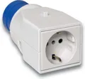 Produktbild: Schneider Electric SYSTEM-Adapter D PKZA203 SCHUKO-Steckvorrichtungen
